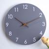 Minimalist Style Silent Clock Non Ticking Digital Clock Decorative Scale Clock  Office Use