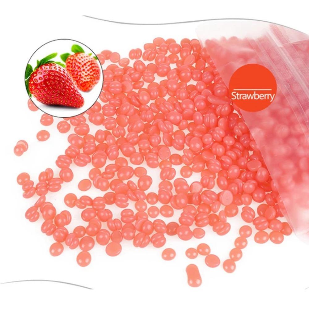 1000g Hard Wax Beans Solid Hair Remover No Strip Depilatory Hot Film Wax Bead Hair Removal for Full Body Bikini Face Leg Eyebrow