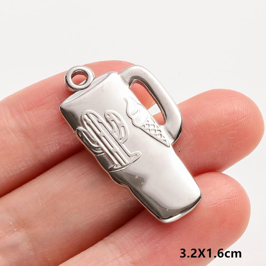 5pcs No Fade Tools Axe Wrench Sword Daily Supplies Charm Pendant For DIY Jewelry Making Accessories Keychain Earring Connectors