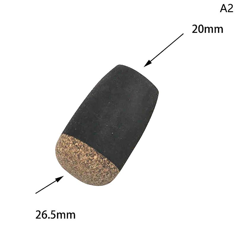 1Pc Fishing Rod Butt Cap Repairing Components Rod End Cover Eva Handle Fishing Tackle Diy Parts Replacement Or Repair