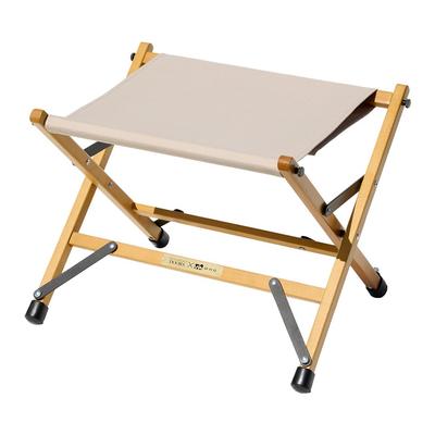 URBAN RESEARCH DOORS Scaun pliabil din lemn WAQ, culoare personalizată, scaun otoman, scaun pliabil din lemn pentru camping și exterior, scaun pliabil din lemn (BEJ)