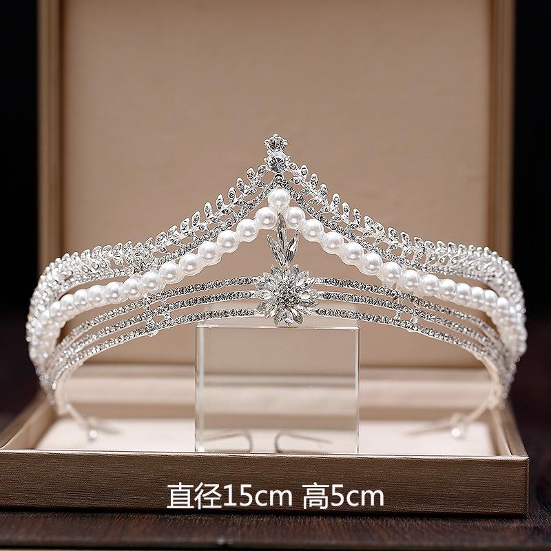 

Свадебная корона тиара Мори атмосферное свадебное платье аксессуары женский восемнадцатый день рождения бар мицва корона