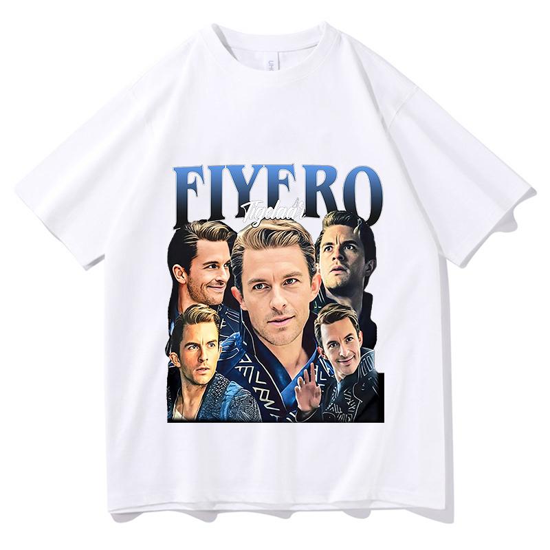 Fiyero T-Shirts Fashion New Merch Women Men Cotton Jonathan Bailey T Shirts Summer Casual Short Sleeve Tees Comfort Y2k Clothing
