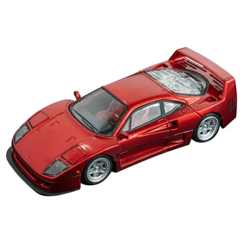 FREESTYLE Finclassically 1/64 Scale F40 Transparent Red Finished Model FY64096