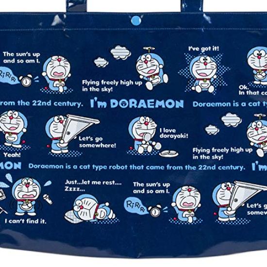 Geantă de tote laminată Sanrio Doraemon (Eu sunt DORAEMON)