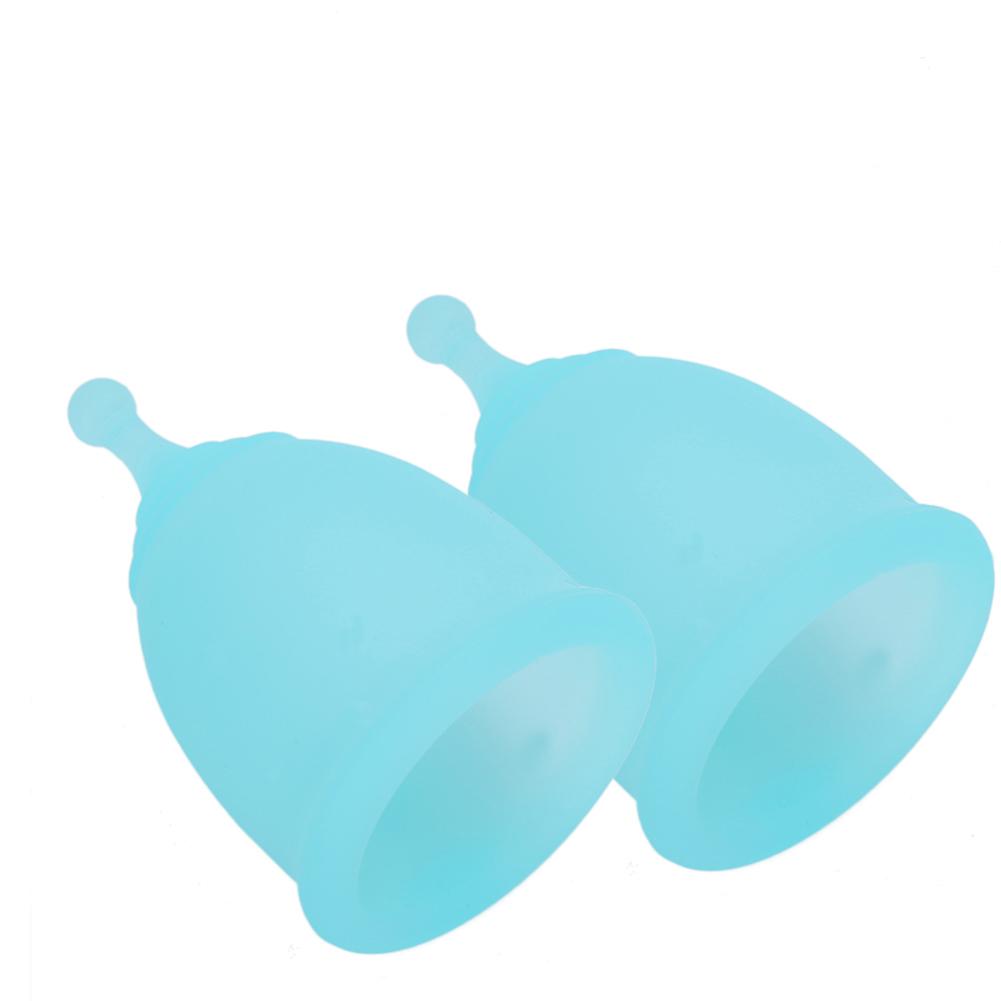 

Женская менструальная чаша Чаша для женской гигиены Набор для чистки Принадлежности для менструации МногоразовыеS x 2