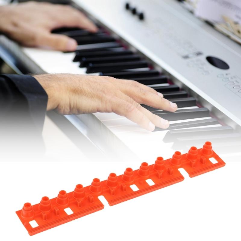 Leitfähige Tastaturstreifen Tastenkontakt Silikonpads Mit Hoher Leitfähigkeit für PSR540 PSR550 PSR630 Einfach zu Installieren