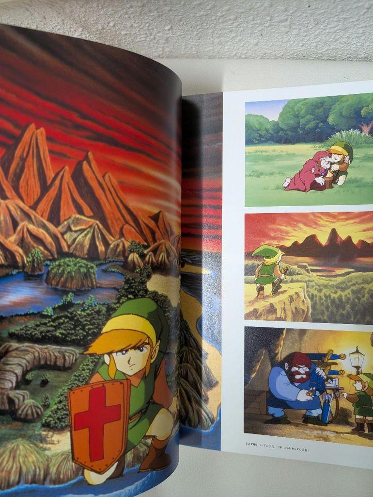 [USED] The Legend of Zelda Hyrule Graphics 30th Anniversary Book Official Setting Materials Volume 1