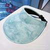 Vinyl Large Brim Sunshade Shade Sunscreen Hat Women's Fashion Can Roll UV Protection Outdoor Riding Summer Empty Top Hat