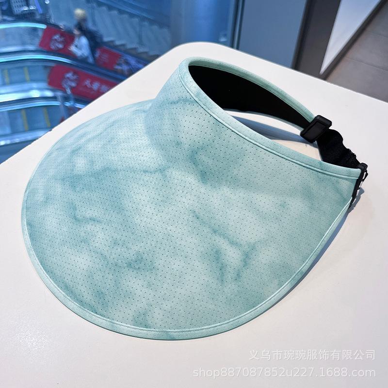 Vinyl Large Brim Sunshade Shade Sunscreen Hat Women's Fashion Can Roll UV Protection Outdoor Riding Summer Empty Top Hat