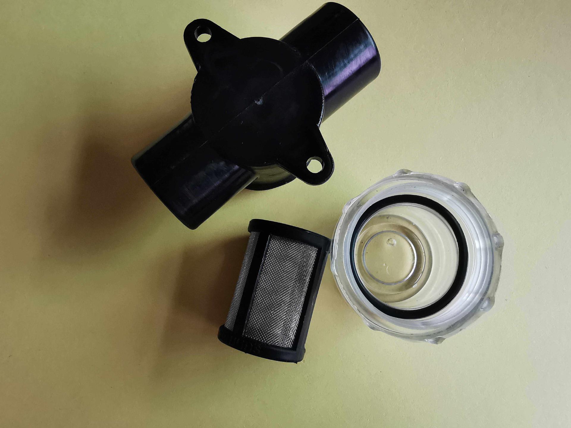 Floor Scrubber 3-Point Thread Filter Assembly чёрный