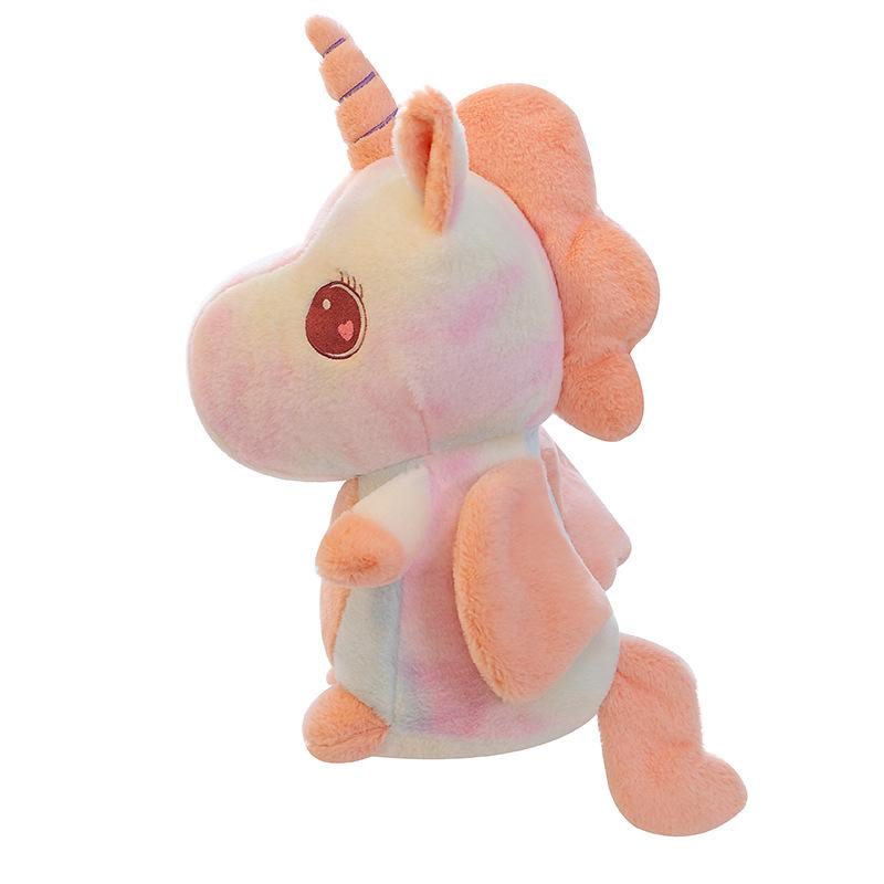 Unicorn Soothing Doll Colorful Unicorn Plush Toy Dream Pony Doll Girl Gift