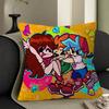 F-Friday Night Funkin Lucky Dragon Pillow Cover Sofa Cushion Cover Home Room Decoration Children Gift