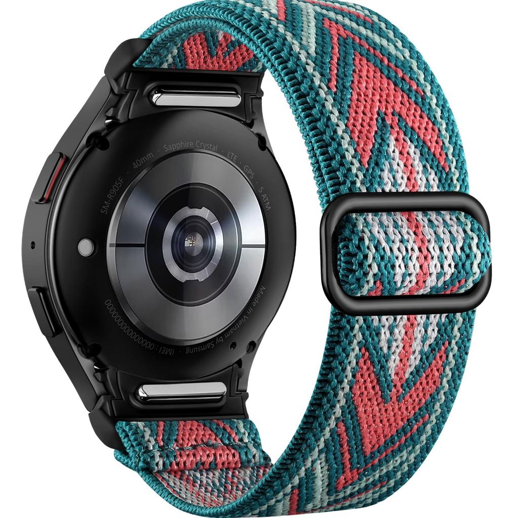 Elastic Nylon Loop Watch Band For Samsung Watch4 5 6 7 Strap Replacement Wristband For Samsung Galaxy Bracelet Correa Accessorie