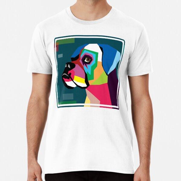 

boxer Premium T-Shirt S to 5XL Made in the AU/USA T-Shirt 4XL