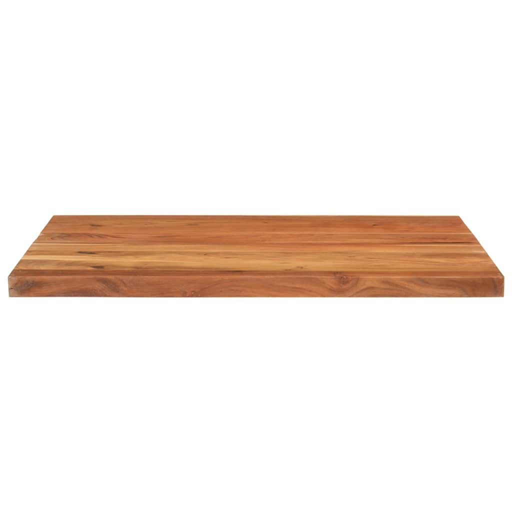 Vidaxl Blat Stołu, 90X80X2,5 Cm, Prostokątny, Lite Drewno Akacjowe