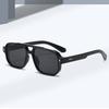 Retro Double Beam Sunnies HD Anti-UV Glasses Catwalk Unisex Polarized Sunglasses  Summer