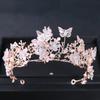 Baroque Crystal Tiaras and Crowns Rhinestone Prom Diadem Bridal Wedding Hair Accessories Jewelry Crown Tiara for Women Bride