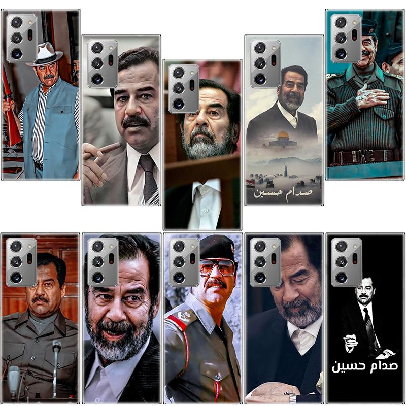 Etui Fashion Saddam Hussein Iraq Arabic Phone Case for Samsung A17 A37 A57 A54 A14 A24 A34 A07 A04S A02S A12 A22 A32 A52S A16 A2