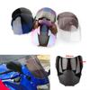 Motorcycle Screen Double Bubble Windshield Deflector Protector WindScreen For Kawasaki ZZR400 ZZR600 ZZR 400 ZZR 600 1993 - 2007