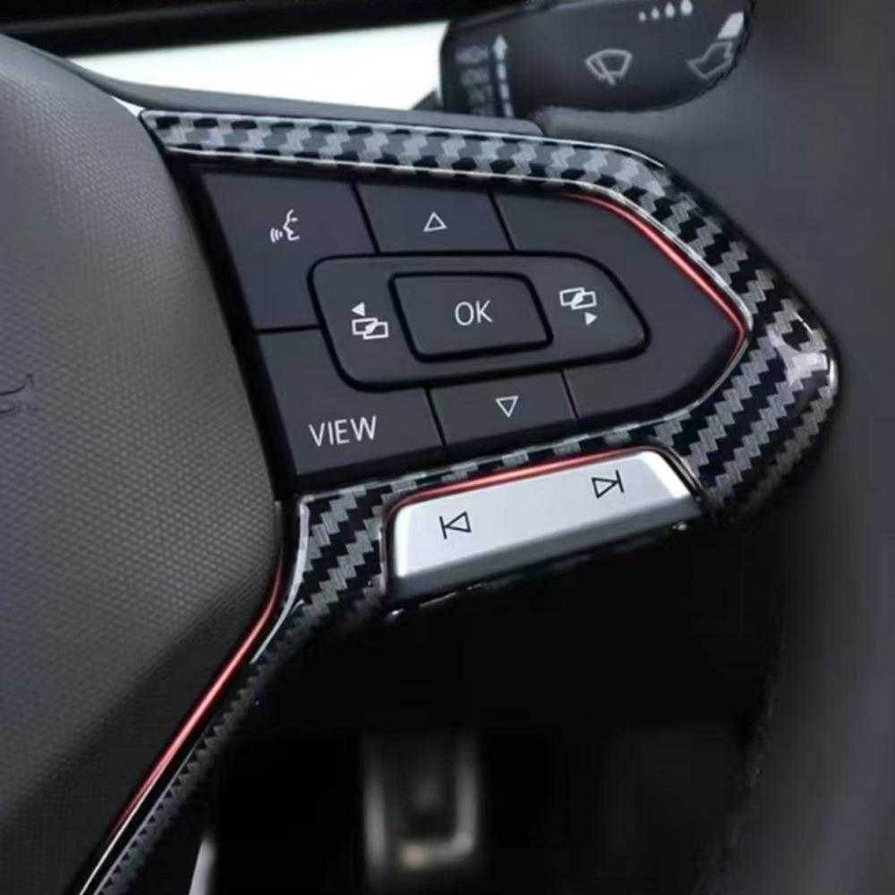Car Steering Wheel Panel Cover Trim For Volkswagen VW Broa Tacoua Talagon Sagitar Viloran Tharu Lavida car Accessories