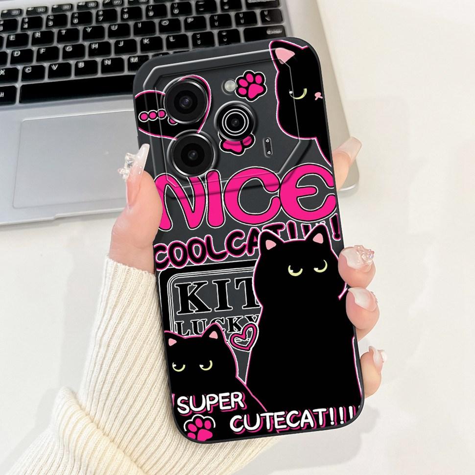 Phone Shell For Tecno Pova 6 Pro 5G Case LI9 Cute Animals Cases Soft Silicone TPU For Pova 6 Pova6 Pro Protector Cover 6.78"