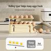 Automatic Rolling Egg Dispenser & Storage Box