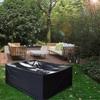 Protective Garden Furniture Cover - Waterproof Rectangular Garden Furniture Cover - for Table Furniture (200x160x70cm/ 63x70.8x27.5 in)