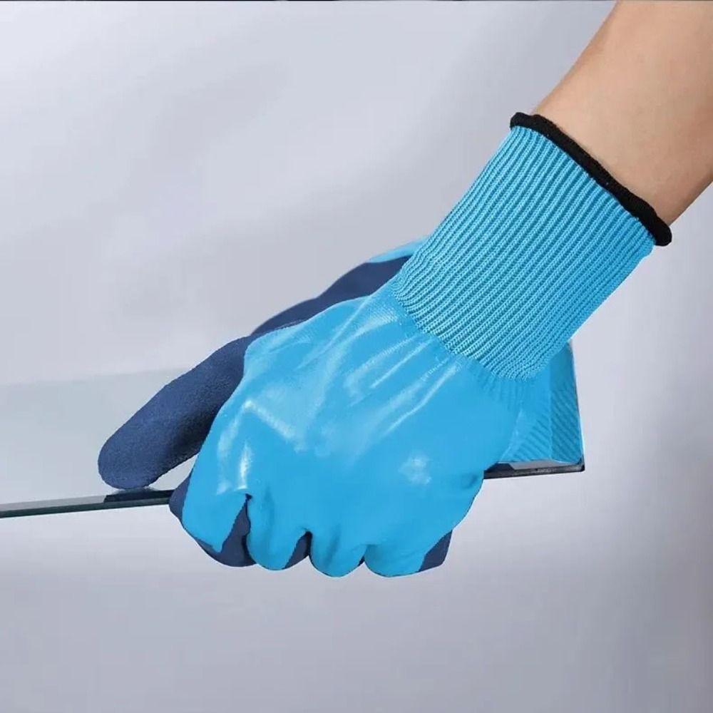 Latex Protective Gloves Waterproof Safety Work Gloves Dust-Proof Gardening Gloves  Garden