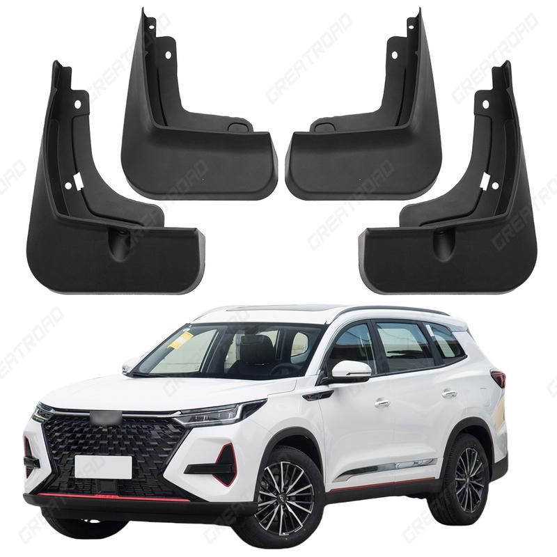 4Pcs Durable ABS Mud Flaps For Chery tiggo 8 PRO -2024    Splash Guards Mudguards Fender car Accessories
