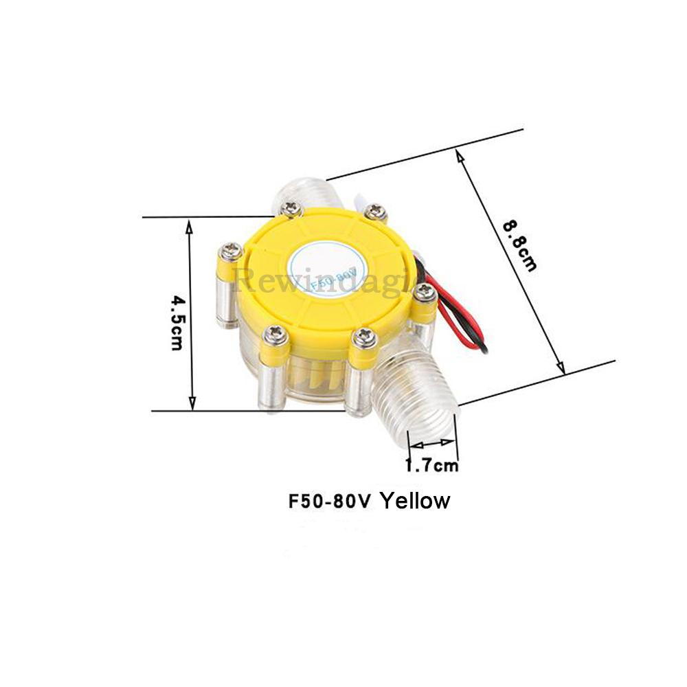 Micro-hydro Generator DC12V Water Flow Pump Turbine Hydroelectric Power Energy Generators Mini Water Turbinen Generator