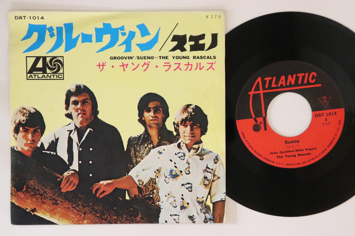 

7inch Record YOUNG RASCALS - Groovin / Sueno DAT1014 ATLANTIC 1967 Japan Rock