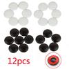 12Pcs Universal Car Interior Door Lock Screw Protector 3M Adhesive Anti-rusty Durable Cover Cap Trim Black White Mini Car Stuff