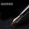 Refillable Metal Executive Pen 0.5mm Medium Point Fountain Pen Great For Office Business Writing And Document Signing