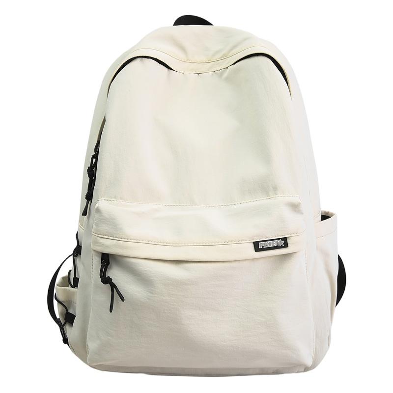 Schoolbag Wholesale Fashion Versatile Backpack Women's Premium Sense Foreign Style Short Trip Backpack Men's High Value School Bag