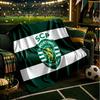 Sporting football Crest Throws Blanket Flannel Blankets Plush for Couch Bed Gifts for Men Women Travel picnic blanket Christmas fan gifts