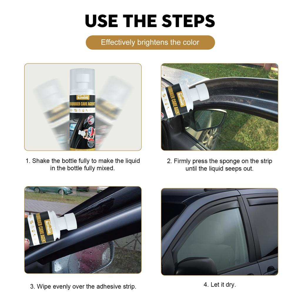 Samochodowy Środek Utwardzający Gumę Renowator Spray Pielęgnacyjny Auto Płynny Wosk Środek Polerski Środek Pielęgnacyjny Czyszczenie Samochodu Środek Ochronny Pielęgnacja Samochodu