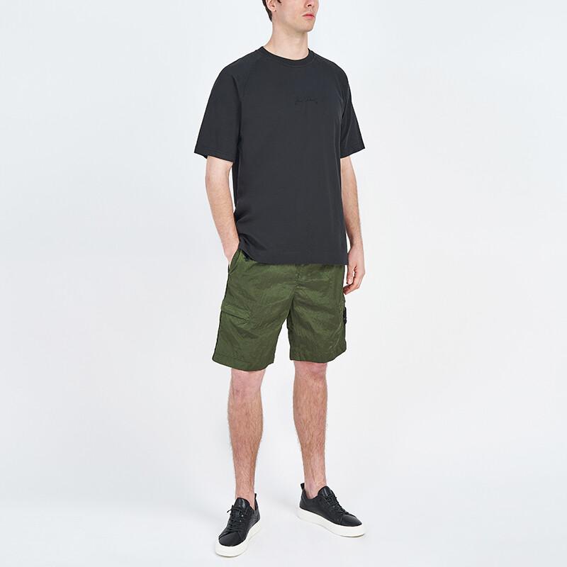 STONE ISLAND SS22 Casual Shorts Men's Green 7615l1721-v0058