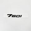 2023 Glossy Black Letters735i 740i 760i 735Li XDrive Emblem for BMW New 7 Series Car Fender Trunk Rear Car Logo Sticker