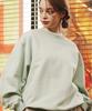 Upper Strop [Up3302] New Logo Basic Sweatshirt Light Mint