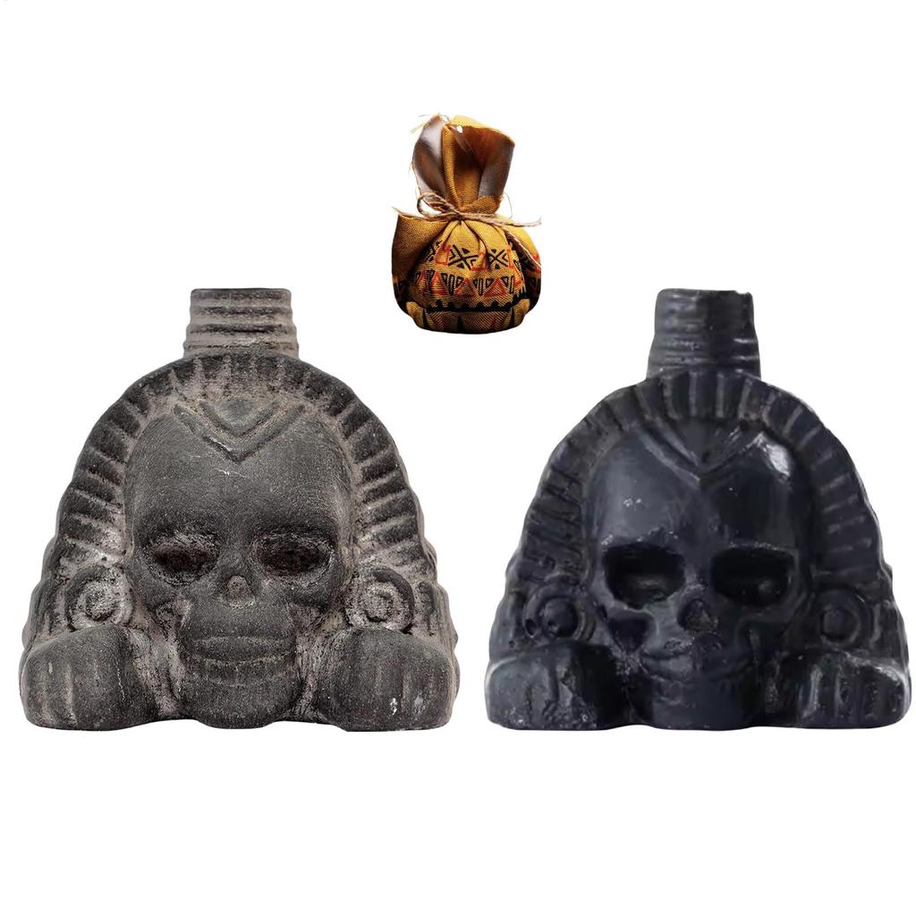 Laute Schreipfeife mit schreiendem Totenkopf-Design Gotischer Klangmacher Neuheit Horror-Sammlerstück für Halloween Scherz Partyzubehör