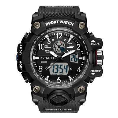 RORIOS Erkek Dijital Saat Tarih Göstergeli, Kuvars Mekanizmalı, Işıklı Gösterge, Hafif, Su Geçirmez, İş veya Günlük Kullanım İçin Mükemmel, Şık,