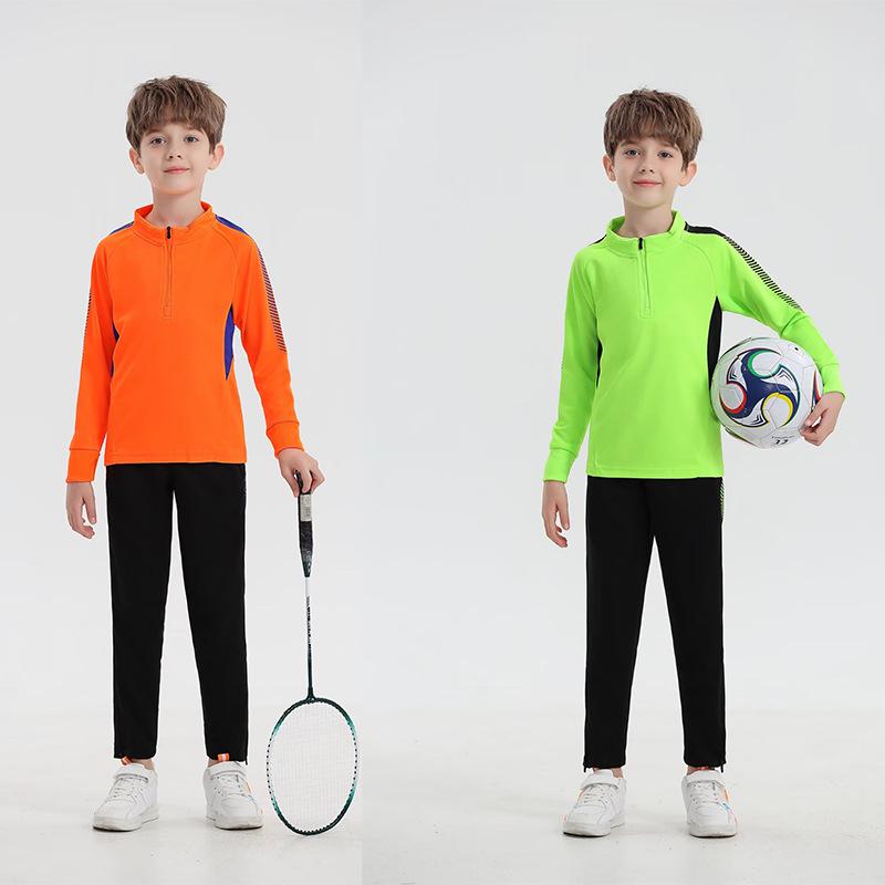 Adult & Youth Competition Training Set: Team Uniform, Long Pants, Long Sleeve, Half-Zip Cycling Suit