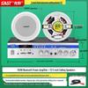 SANSUI Ceiling Speaker System with Bluetooth Amplifier CN Plug (adapter Included)