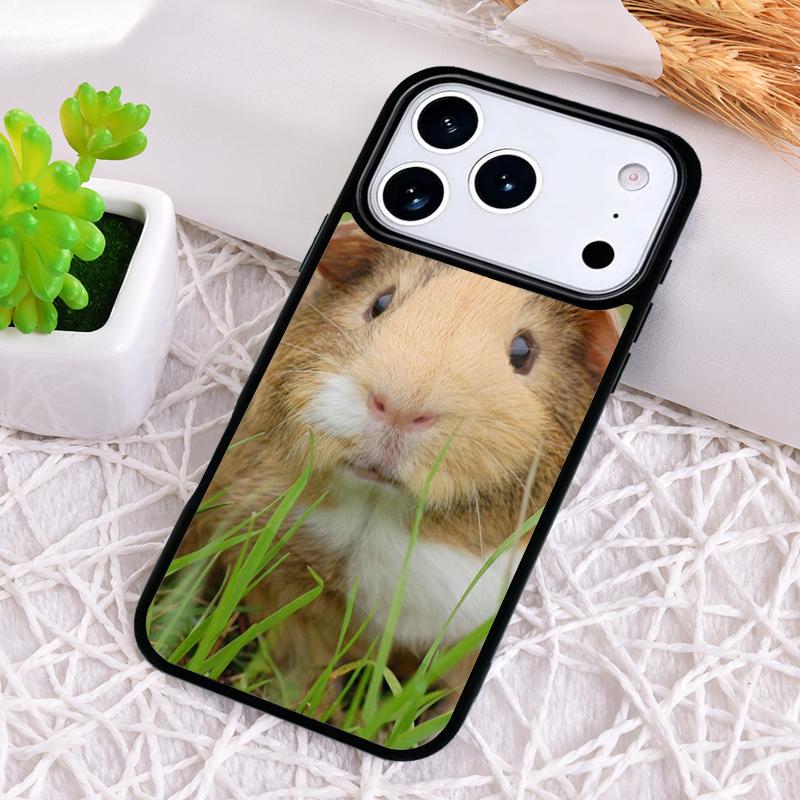 Love Guinea Pig Cute Phone Case for iPhone 17 Air 16 15 11 12 14 13 Pro Max Shockproof Cover