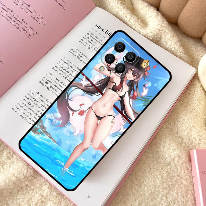 Genshin Impact Sexy Cute Girl Case For Samsung Galaxy M21 M12 M13 M14 M15 M06 M16 M36 M56 M31 M53 M32 M52 M35 M55 M34 M54