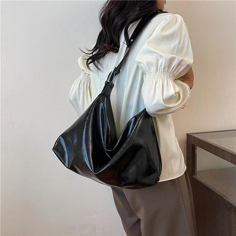 

Новая простая женская сумка Senior Sense Crossbody, модная сумка на одно плечо большой емкости для поездок на работу