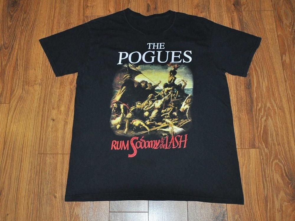 

The Pogues Rum Sodomy the Lash TOUR TShirt S to 5XL UR511 Unisex T-Shirt XXXL
