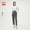 HLA Women's Elastic Waist Tapered Commuter Pants