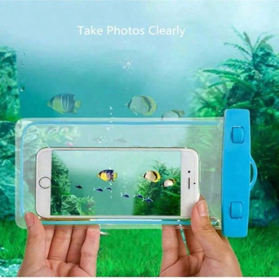 Large Floating Waterproof Phone Bag, All Phones, Suitable For Surfing, Pipeline Travel, Beach, Boating, Fishing, Swimming, Kayaking, Snorkeling